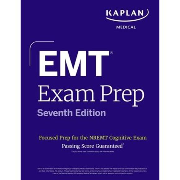 EMT Exam Prep, Seventh Edition: Focused Prep Book and Study Guide for the Nremt - Picture 1 of 1